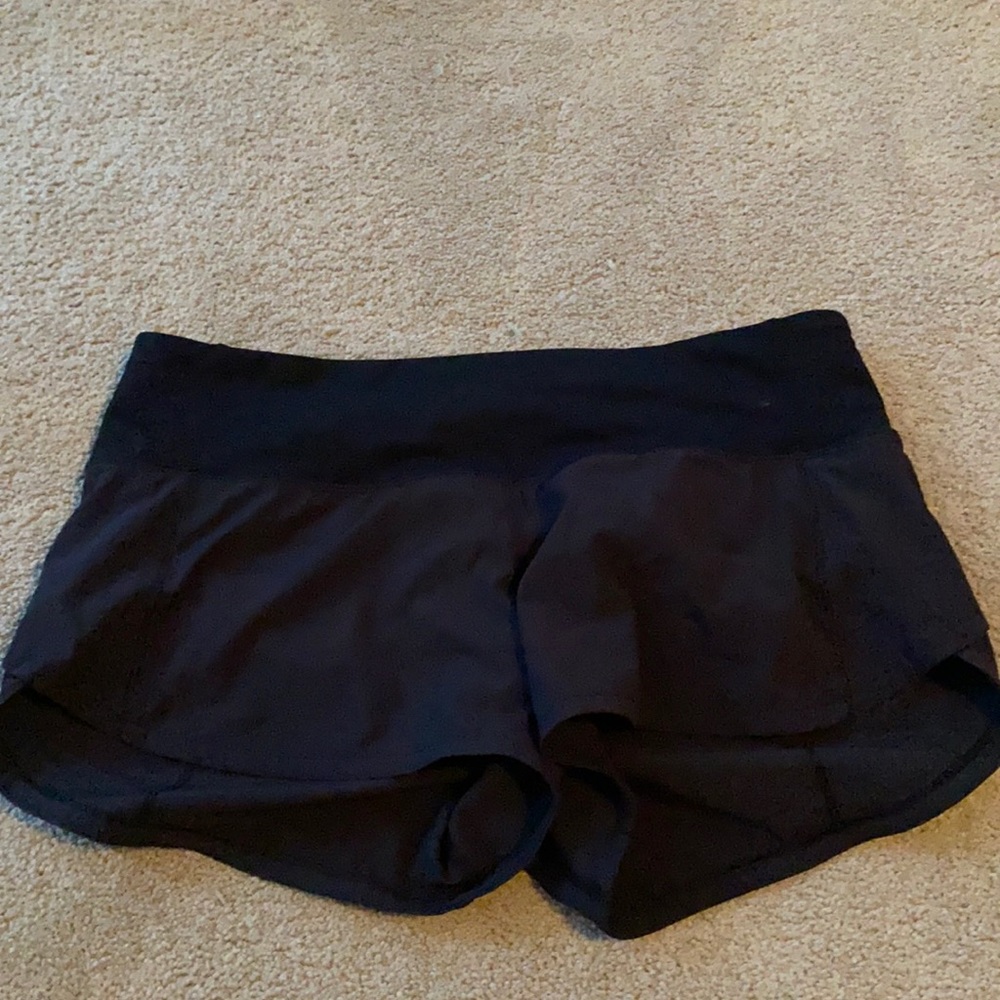 Lulu lemon black shorts
